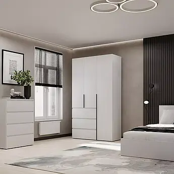 Шафа розстібна No2 Light 120x220x50 см Білий діамант