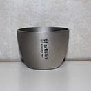 Титанова фляга для алкогольних напоїв Tiartisan 260 мл + чарка на 40 мл та лійка, фото 6