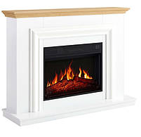 Камінокомплект ArtiFlame Marbelya AF23S білий Електричний Камін з ефектом живого вогню, фото 2