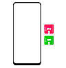 Захисне скло Primo Full Glue для телефону Xiaomi Redmi 13 4G / Redmi 12 / Poco M6 Pro 5G / Poco M6 4G - Black, фото 2
