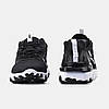 Чоловічі кросівки Nike React Vision Black White | Комфорт і сучасний стиль, фото 9