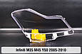 Скло фари Infiniti M35 M45 Y50 (2005-2010) ліве, фото 2