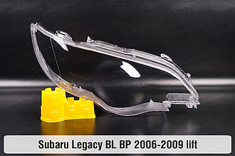 Скло фари Subaru Outback BL BP (2006-2009) рест під омивач праве