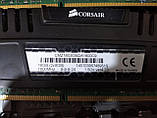 16Gb (2x8GB) DDR3 1600MHz Corsair PC3 12800U CL9 2Rx8 RAM Оперативна пам'ять CMZ16GX3M2A1600C9, фото 2