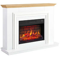 Камінокомплект ArtiFlame Marbelya AF23BS білий Електричний Камін з ефектом живого вогню, фото 3