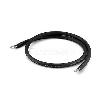 Sturmax BCM-B25100 Кабель мідний для з’єднання АКБ 100 см 25мм2 M8 чорний