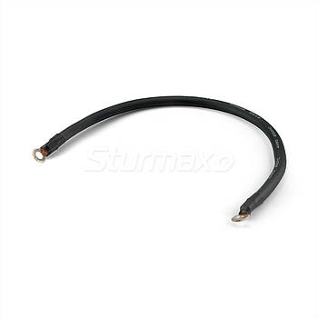 Sturmax BCM-B2550 Кабель мідний для з’єднання АКБ 50 см 25мм2 M8 чорний