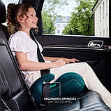 Дитяче автокрісло-бустер Kinderkraft i-Boost 2, чорний, фото 4