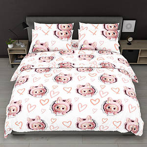 Постільна білизна "Лабубу", бязь, арт. 2268