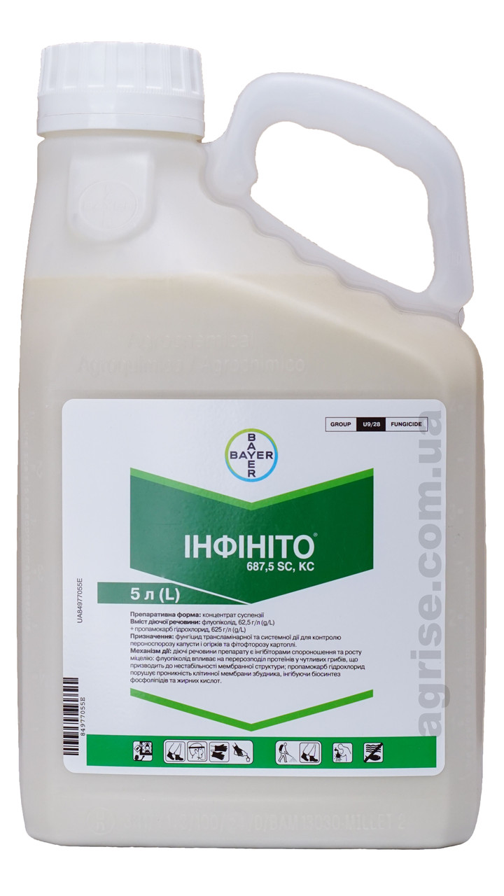 Фунгіцид Інфініто 61 SC, 687,5  Bayer 1л (розлив)