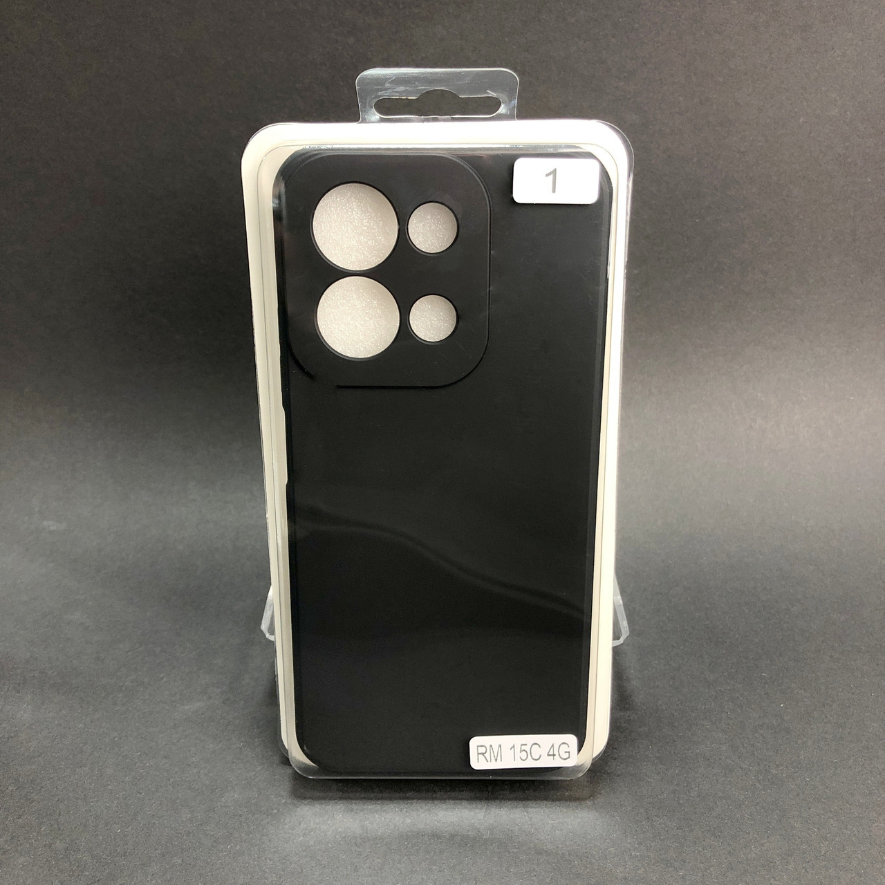 Чохол силіконовий для телефона Xiaomi Redmi 15c 5G 173 mm Europe version Silicone Orig FULL No1 Black 4you