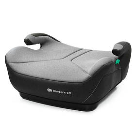 Дитяче автокрісло-бустер Kinderkraft i-Boost 2, сірий