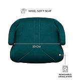 Дитяче автокрісло-бустер Kinderkraft i-Boost 2, зелений, фото 3