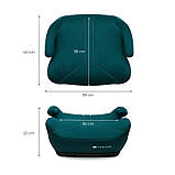 Дитяче автокрісло-бустер Kinderkraft i-Boost 2, зелений, фото 2