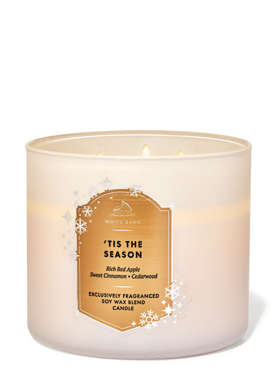 Свічка Bath & Body Works — Tis The Season на 3 гноти / 411 г, фото 1