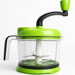 Ручний подрібнювач продуктів з 4 ножами, 3 швидкостями та чеснокодавкою. ART0043 (1 ящ. = 32 шт.)