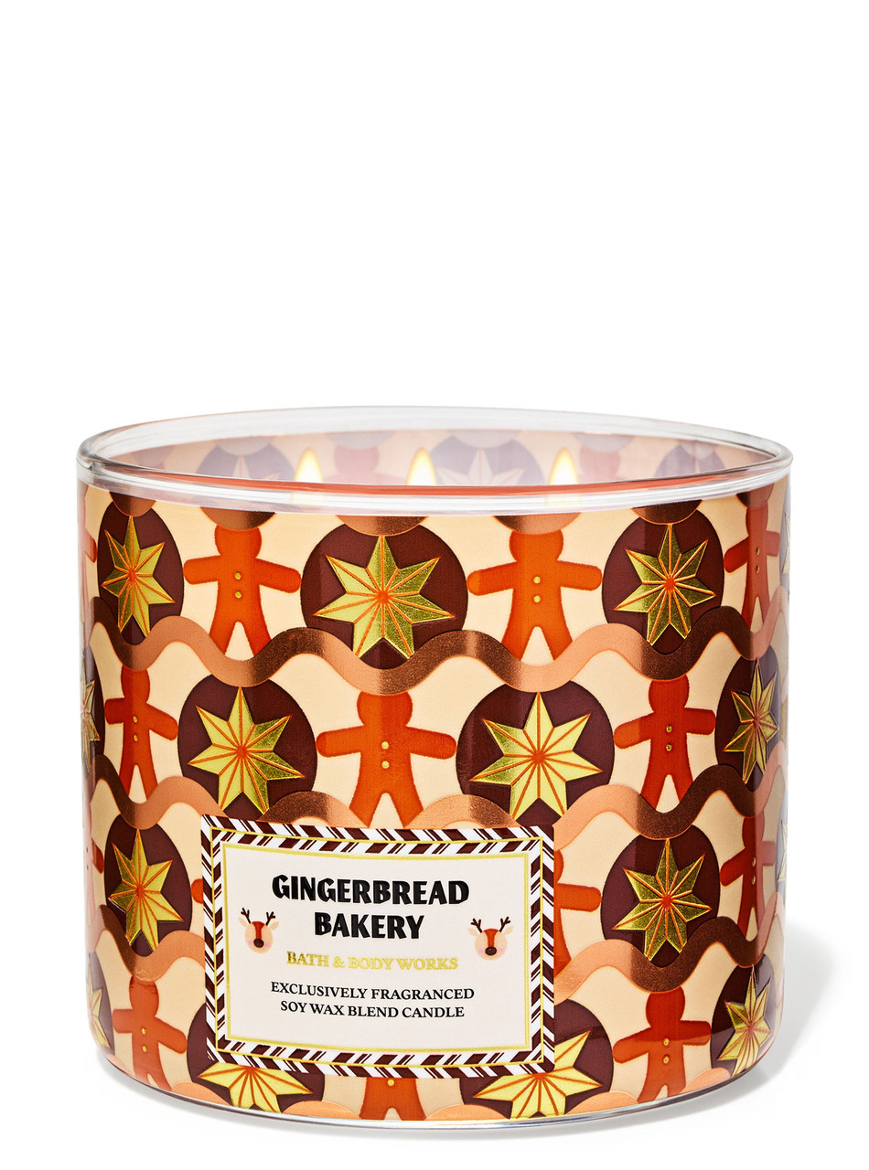 Свічка Bath & Body Works — Gingerbread Bakery на 3 гноти / 411 г, фото 1