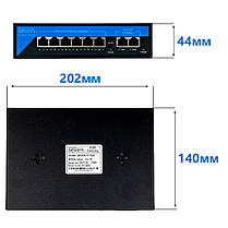 PoE комутатор 6 портів SEVEN P-7326, фото 5