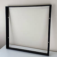 Рамка для лед панелей 600×600 мм чорна композит
