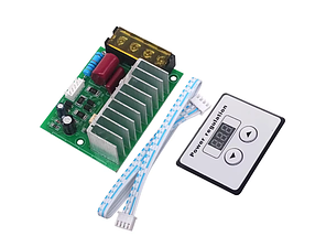 Регулятор потужності 4000Вт, теристорний, цифрровий, для резистивної нагрузки, ПДУ, індикатор