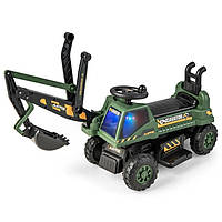 Мініекскаватор для катання дитини - електричний (з двома режимами роботи)