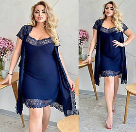 Нічна сорочка+пеньюар 2240тк