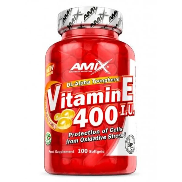 Вітамін Е Amix Vitamin E 400 IU 100 капсул
