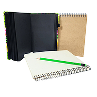 Скетчбуки (блокноти без ліній та альбоми)