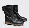 Черевики зимові утеплені чорні (K957-2), фото 4