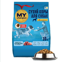 Сухий корм My Champion Meat Mix для великих собак, повнораціонний, 10 кг