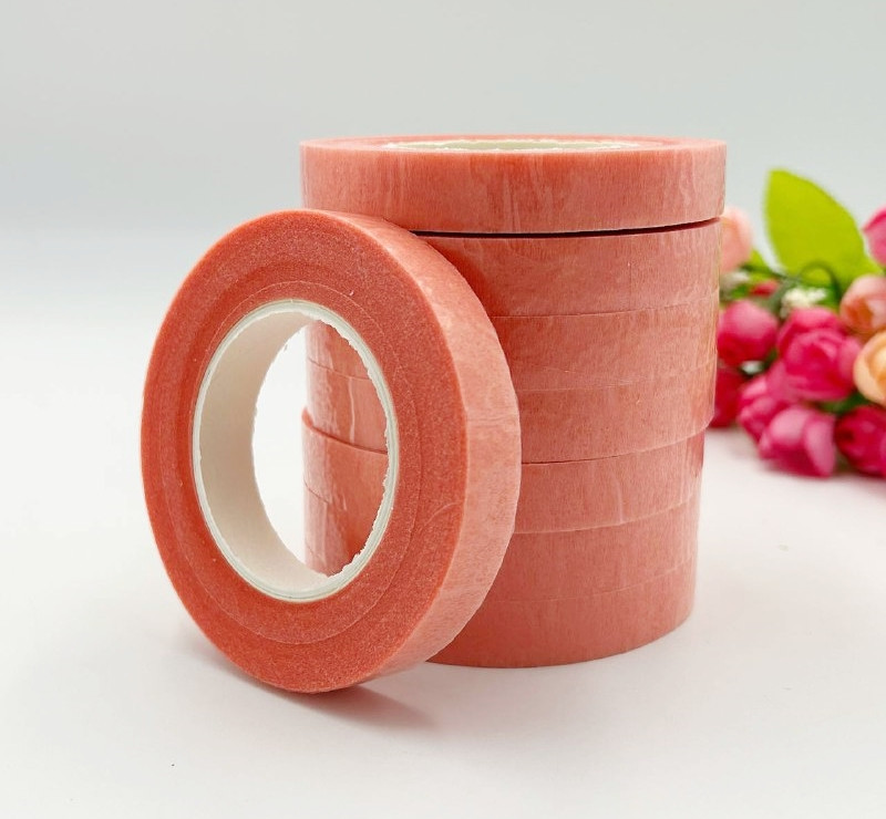 ОПТ / Флористична Тейп-стрічка / Упаковка - 12шт по 30 метрів / Рожевий, фото 1