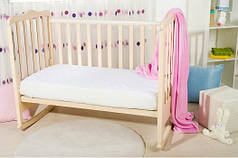 Непромокаючий наматрацник в дитячу ліжечко 60х120 бавовна 100%