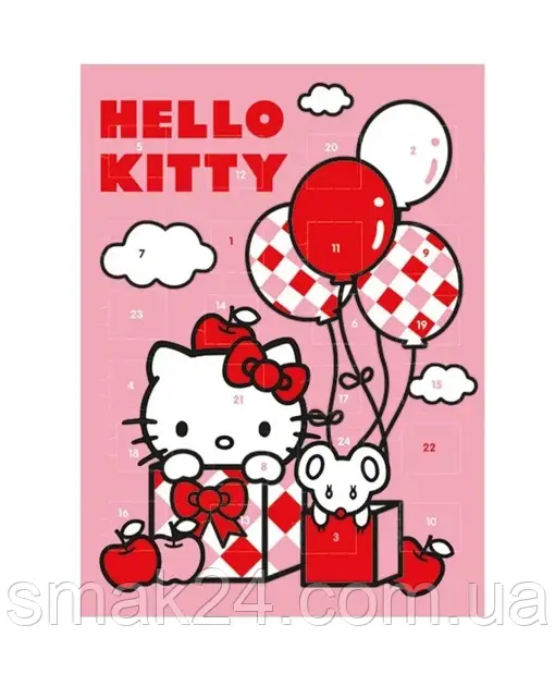 Адвент-календар шоколадний Hello Kitty Німеччина 75г