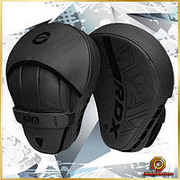 Боксерські лапи рукавички відпрацювання для ударів, Лапи ручні для ударів боксу та кік-боксингу RDX F6