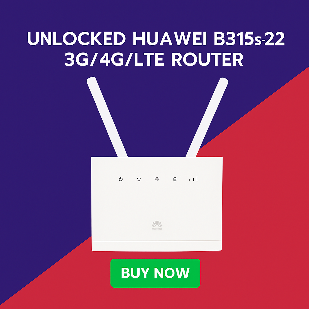 Розблокований Huawei B315s-22 LTE 4G WiFi роутер / CPE, фото 1