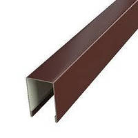 П-образная декоративная планка на забор.