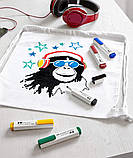 Маркери для тканини FABER-CASTELL TEXTILE MARKER 5 кольорів, фото 4