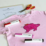 Маркери для тканини FABER-CASTELL TEXTILE MARKER 5 кольорів, фото 8