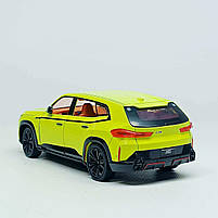 Металева машинка BMW XM Автопром AP7742-1 — світло, звук, відкривні двері, масштаб 1:24, фото 6