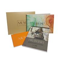 Альбоми (скетчбуки) для малювання, ескізів та художніх робіт