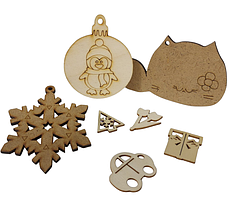 Заготівки для розмалювання та творчості