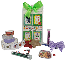 Декор, глітер, пайєтки, наліпки, та-ту, стрази, декоративний скотч