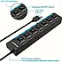 USB 2.0 хаб на 7 портів з вимикачами, фото 4