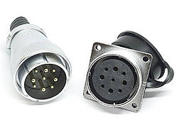 Роз'єм WS40-9P 9 контактів пари