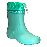 Напівчоботи жіночі бірюзові EVA Jose Amorales, фото 2