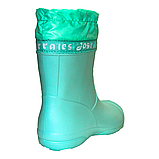 Напівчоботи жіночі бірюзові EVA Jose Amorales, фото 3