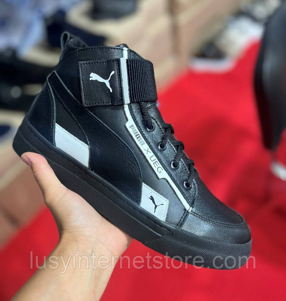 Черевики зимові чоловічі шкіряні від виробника модель ВР25-1017, фото 1