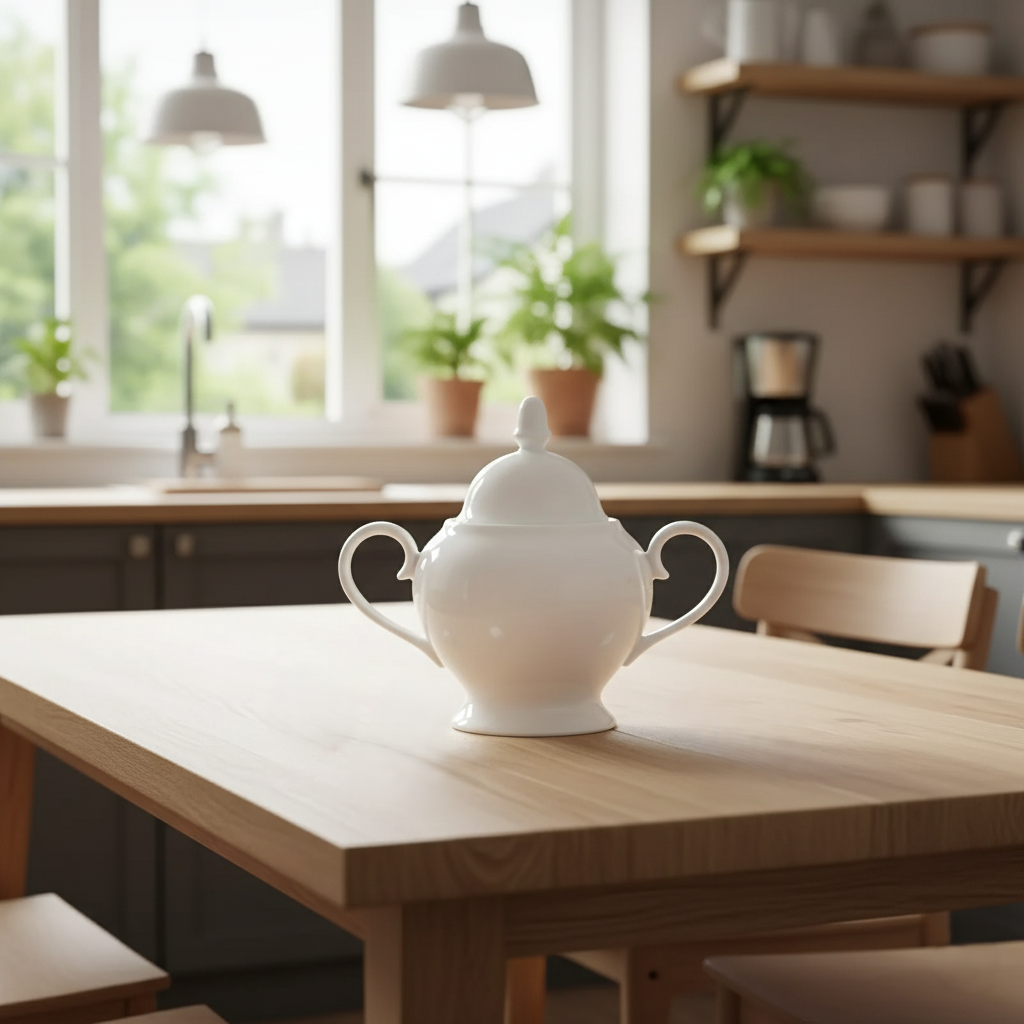 Цукорниця Rim із кістяної порцеляни 350 мл Sakura, фото 1