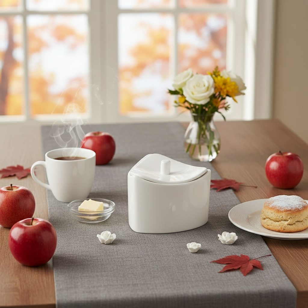 Цукорниця із порцеляни Aoue Sakura 350 мл, фото 1