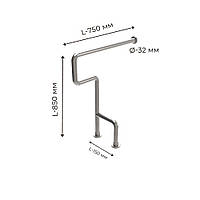 Напольно-настінні поручні для санвузла